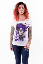 D.O.D Butterflies Off The Shoulder Tee Shirt