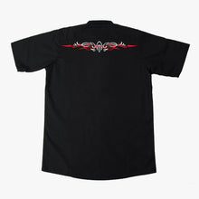 Winged Helmet Monster Embroidered Work Shirt