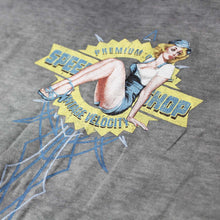 Vintage Velocity Speed Shop Pin Up Tee