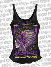 Broken Arrow Motorcycles Lace Up Tank Top