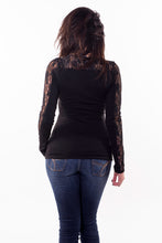 Peacock Feather Skull Long Lace Sleeve