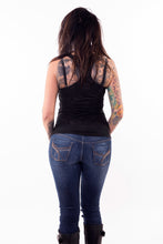 Bite the Bullet Burn Out Razor Back Tank Top