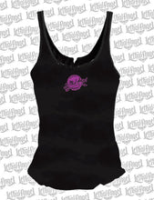 Most Wanted Skull Lace Up Tank Top
