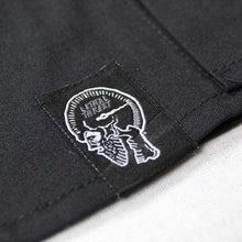 Engine Skull Embroidered Work Shirt