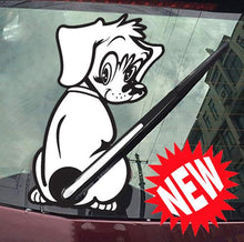 Rear Window Sticker: Dog Sticker