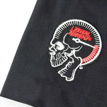 Fire Department Skull Embroidered Work Shirt