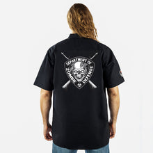 Zombie Defense Embroidered Work Shirt