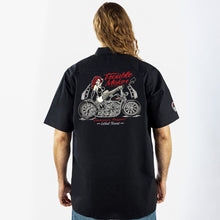Trouble Maker Embroidered Work Shirt