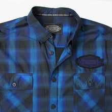 Racing Blue Plaid Shirt