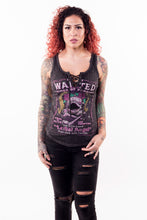Most Wanted Skull Lace Up Tank Top