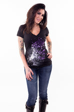Butterfly Light V Neck Tee
