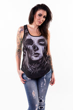 Half D.O.D Skull Razor Back Tank Top
