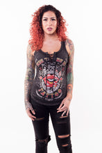 Free to be Me Lace Up Tank Top