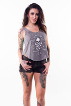 Skull and Crossbones Loose Tank Top
