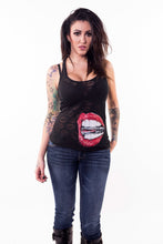 Bite the Bullet Burn Out Razor Back Tank Top