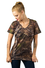 Women Backwoods Skull Camo Shirt