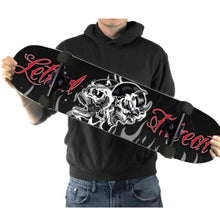 Black & White Angel and Devil Skateboard
