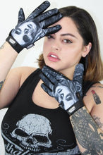 Half Skull Hand Gloves