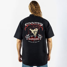 Sinners Garage Screen Printed Workshirt