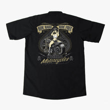 Ride Hard, Ride Free Screen Printed Workshirt