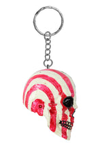 USA Skull Key Chain