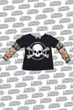 Skull & Bones Kid's Tattoo Sleeve Shirt