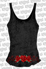 DOD Western Skull Lace Up Tank Top