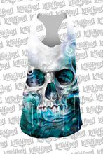 Ocean Skull Sublimation Razor Back Tank Top