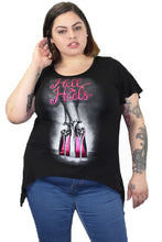 Hell on Heels Split Back Shirt