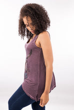Floral Western Skull Tank