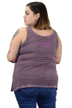 Floral Western Skull Tank