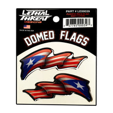 Domed Flags: Puerto Rico Flags