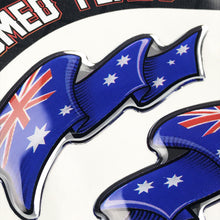 Domed Flags: Australian Flags