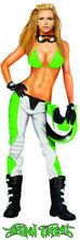 Green Moto Cross Babe Biker Decal