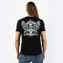 Loud Pipes Bandanna Skull Tee