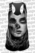 Half D.O.D Skull Razor Back Tank Top