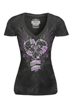 Heart Breaker V Neck Tee