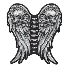Winged Skull Spine Patch
