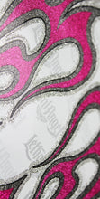 Hot Rod Flames Pink Decal