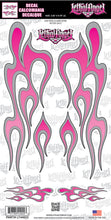 Hot Rod Flames Pink Decal