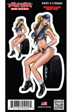 Mechanic Babe - Mini Decal
