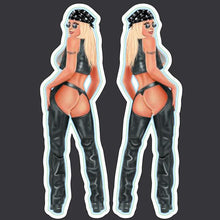 Harley Babe - Mini Decal