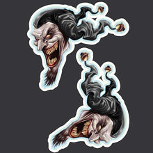Jester Heads - Mini Decal