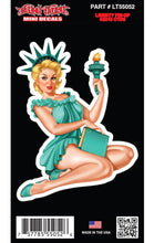 Liberty Pinup - Mini Decal