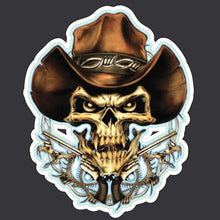 Cowboy Skull - Mini Decal