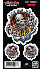 Finger Skull - Mini Decal