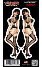 Vintage Pinup - Mini Decal