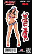 Rebel Girl - Mini Decal