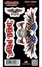 USA Fire Department Eagle - Mini Decal