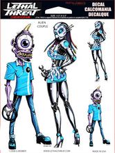 Alien Couple Decal